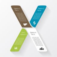 Vector business infographic diagram presentation N4