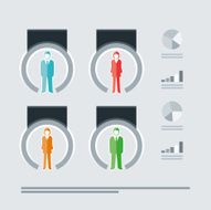 Busines People Infographics N3