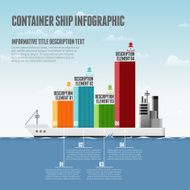 Container Ship Infographic