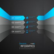 Abstract infographics N19