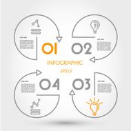 orange square infpgraphic with lines N2