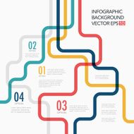 Vector line business concept template N2