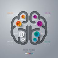 Infographics vector design template N24