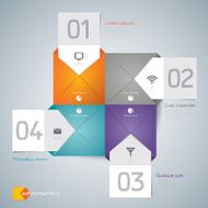 Infographics vector design template N25