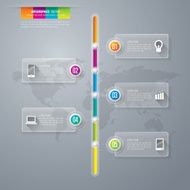 Infographics vector design template N27