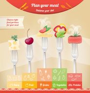 Healthy Food Pyramid N5