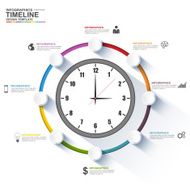 Infographics vector design template N29