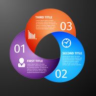 Progress icons for three steps N2