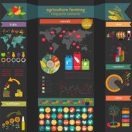 Agriculture farming infographics N2