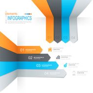 Abstract infographics N25