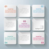 9 White Squares Desig