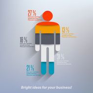 Human infographics