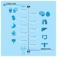 Timeline Health And Medical Infographic