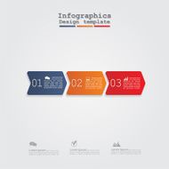 Infographics with arrows