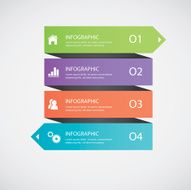 Abstract infographic N7