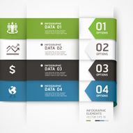 Modern Infographics business arrow diagram template