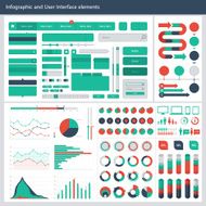 Infographic and User interface Elements