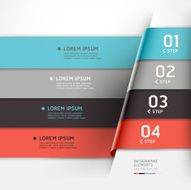 Modern Infographics banner template N5