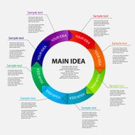 Infographic template business vector illustration N3