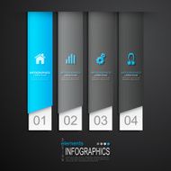 Abstract infographics N35