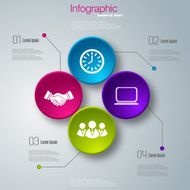 Business infographic design N17