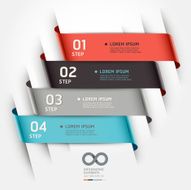 Abstract Infographics banner template