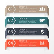 Vector arrows infographic Template for diagram graph presentation and chart N5