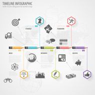 Timeline Infographic N16