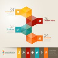 Infographic isometric elements N2