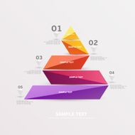 Abstract infographics design N13