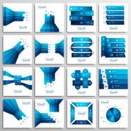 Set of Modern Infographics Elements N9