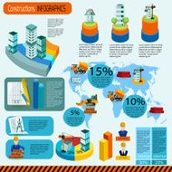 Construction Infographics Set N4