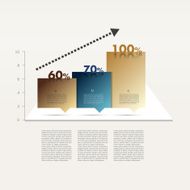 Infographic vector chart