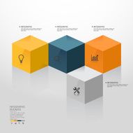 Business infographics template Vector illustration N2