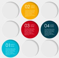 Infographic Templates for Business Vector Illustration N190