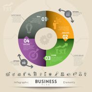 Business Plan Concept Graphic Element