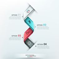 Modern infographics options banner N237