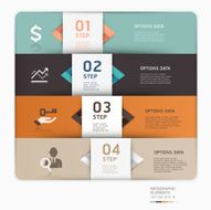 Modern business Infographics data template N2