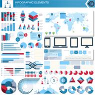 Vector Infographic Elements Set