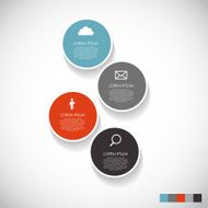 Infographic Templates for Business Vector Illustration N197