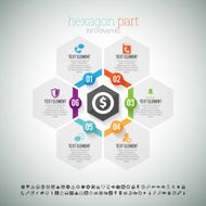 Hexagon Part Infographic