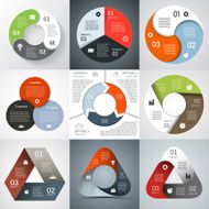 Modern vector info graphic for business project N24