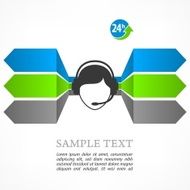 Call center infographic