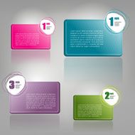 Set of Colorful Bubbles for Speech Vector Design