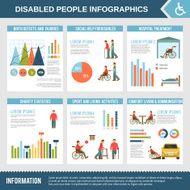 Disabled Infographics Set N2