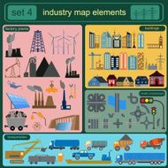 Industry map elements