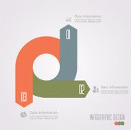 Info graphic design element N2