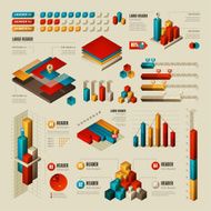 Infographic Elements - Rectangular and Cubes