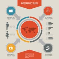 Travel infographics with data icons and elements N2