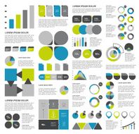 Infographics set elements